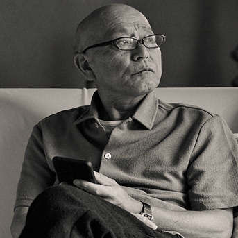 Man on couch