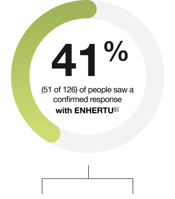 ENHERTU response rate