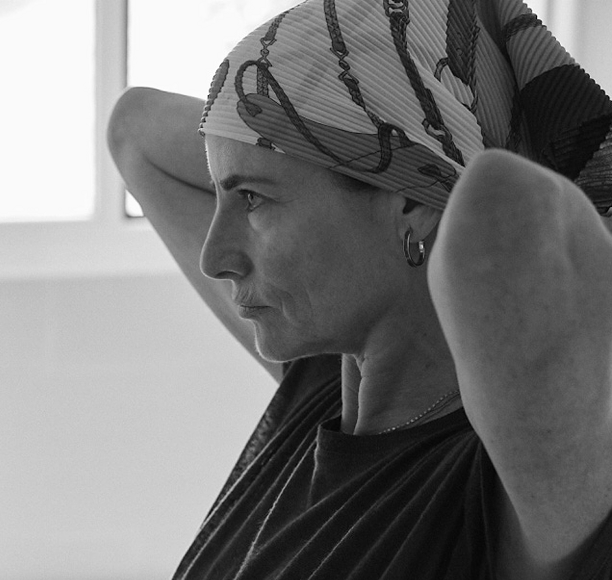 Woman with headscarf 