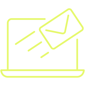 Sign up for information icon