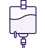 Infusion bag icon
