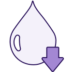 Low white blood cell count (neutropenia) icon